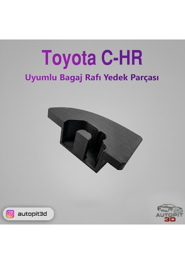 Toyota C-hr Uyumlu Bagaj Rafı Yedek Parçası Pandizot Aparatı