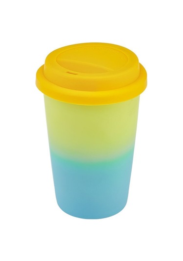 Karaca Soft Touch Travel Kupa 300 ml Sarı