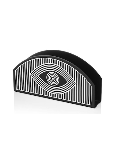 The Mia Peçetelik Siyah 16X8 Eye