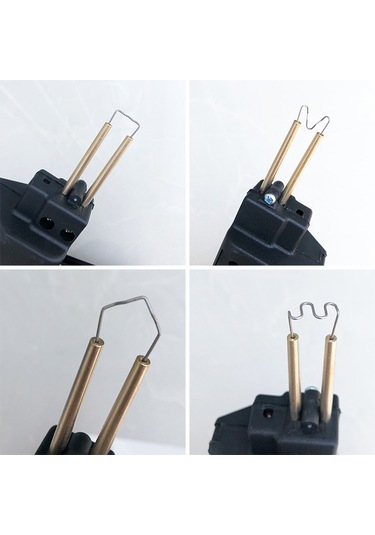 Gajeena Otomatik Tampon Kaynak Makinesi İçin Paslanmaz Çelik Çivi Seti - 0.6-0.8mm, Dış Köşe Ve Dalgalı Tip, 100 Adet