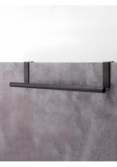 Kastly Kapı İçin Havlu Askı Düzenleyici Mutfak Rafı 151854301 Siyah
