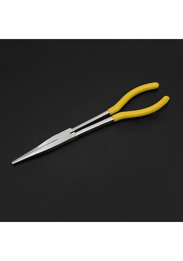 11 İnç Çok Fonksiyonlu 0 Derece Düz İğne Burunlu Pense El Aleti