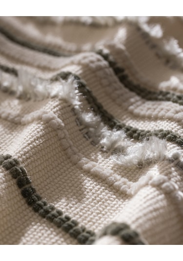 Madame Coco Montjalin Çift Kişilik Yatak Örtüsü - Ekru/toprak 8684427145357 Ekru