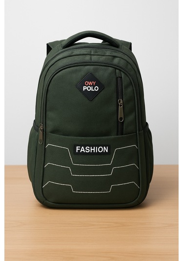 Owyon Polo Fashion Okul Sırt Çantası Yeni Sezon -yeşil