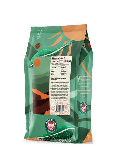 Yemen Mocha Pea Berry Ismaili Yöresel Filtre Kahve 250 Gr. Çekirdek Kahve