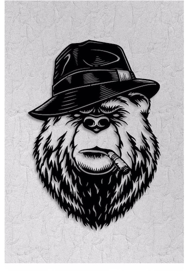 Mafia Bear - Metal Tablo