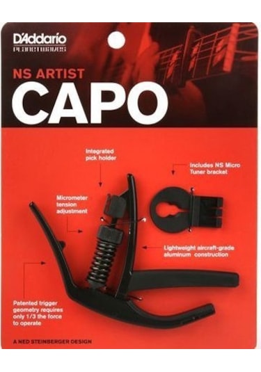 Planetwaves PWCP10 NS Artist Aks./Elk. Gitar Capo