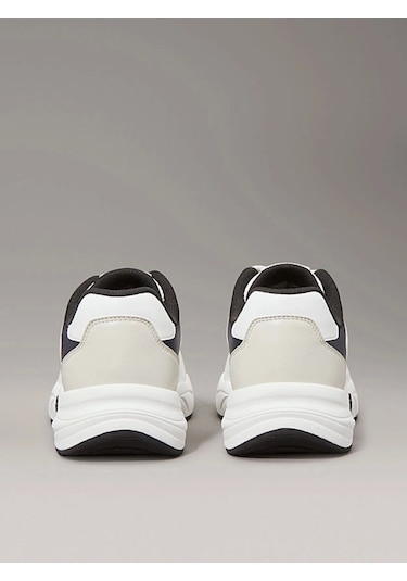 Tommy Hilfiger Erkek Beyaz Kalın Tabanlı Sneaker Çok Renkli