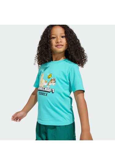 Adidas Minecraft Terrex Çocuk Tişört C-adıjz3588c40a00 Mavi Adidas Minecraft Terrex Çocuk Tişört C-adıjz3588c40a00 Mavi