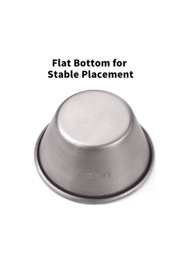 Tenfowee Ti Materyalı Hafif, Paslanmaz 15ml Çırak Bardak - Kamp, Piknik, Seyahat İçin Whiskey, Şarap, İçecek Bardağı 1