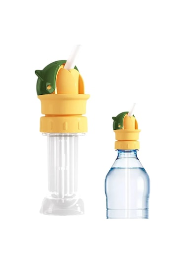 Geeroyoo Bebekler İçin Taşınabilir Boğulma Önleyici Su Şişesi Kapağı - Yeşil, Sızdırmaz Ve Kolay Temizlenebilir