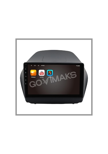 Govimaks Hyundai İx35 2009-2016 Uyumlu 8 Gb Ram 128 Gb Hafıza Androıd Multımedıa Teyp 10.1"