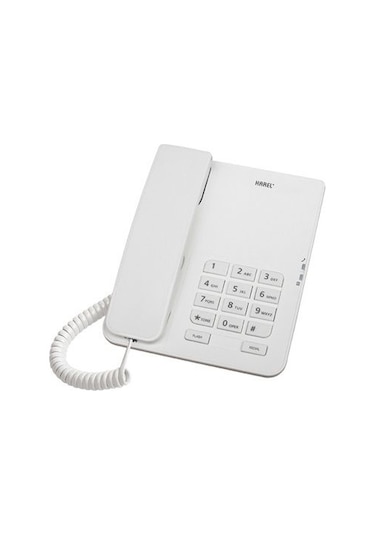 Karel TM140 Masaüstü Kablolu Telefon Beyaz