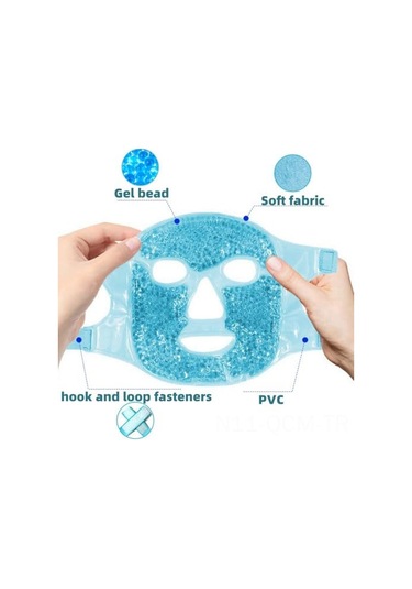 Qingmipy Soğuk Ve Sıcak Kompres Yüz Maskesi - Cerrahi Sonrası Şişlik Ve Yorgunluk Giderici, Yeniden Kullanılabilir Pvc Jel Maske