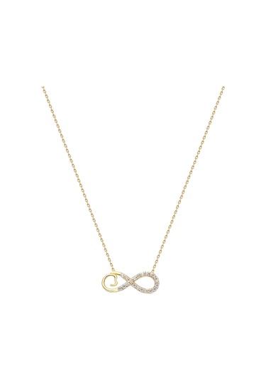 Glorria Glorria Altın Sonsuzluk Kolye - Hediye Seti