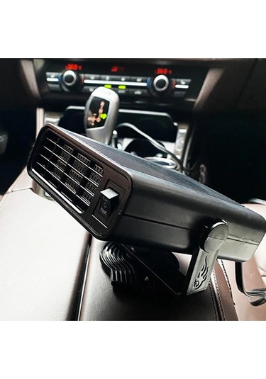 Jialan 12v Taşınabilir Oto Kaloriferi 360 Dönen Oto Kaloriferi