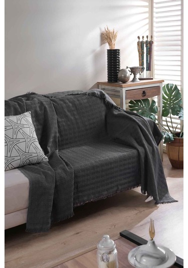 Elart Koltuk Örtüsü Carlo Füme 170x200cm