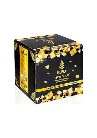 Kefo Gold 26 Mm 1 Kg Hindistan Cevizi Kömürü