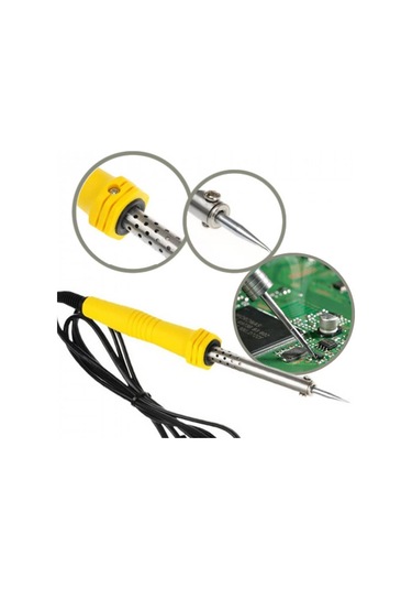 Lehim Havya Seti 60w - Kalem Havya Set - Değiştirilebilir Uç Lehim Set 4247