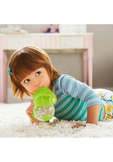 Munchkin Tıklama Uçlu Alıştırma Bardağı 6ay+,yeşil Yedek Pipet, Yeşil