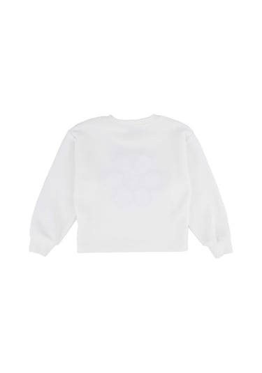 Bestkids Kız Çocuk Papatya İşlemeli Sweatshirt 2-6 Yaş 001