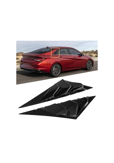 Hyundai Elantra Kelebek Cam Kaplama Vizörü 2021 Sonrası