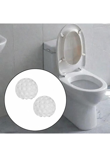 Suntek 2 Adet Seramik Klozet Cıvata Kapakları Kullanışlı Beyaz