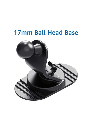 Untoom Universal Araç Telefon Tutucu 17mm Toplu Başlık Araç Dashboard Standı Gps Aksesuarıblack Black