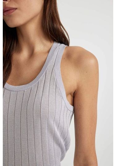 DeFacto Regular Fit Yuvarlak Yaka Triko Atlet C7373AX24SMPR242