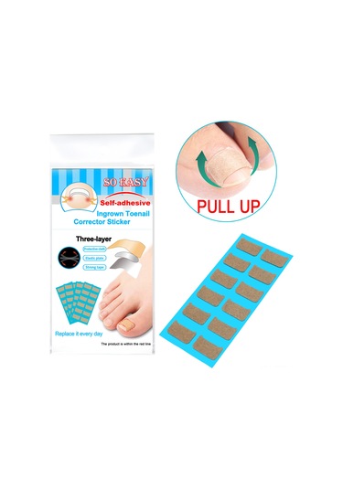 Qingmipy Oturmuş Tırnak Düzeltme İçin Tpu Zımba Jeli, Yapıştırıcı Gereksiz, 36 Adet Kare Şekilli Kırmızı Tırnak Sticker Seti