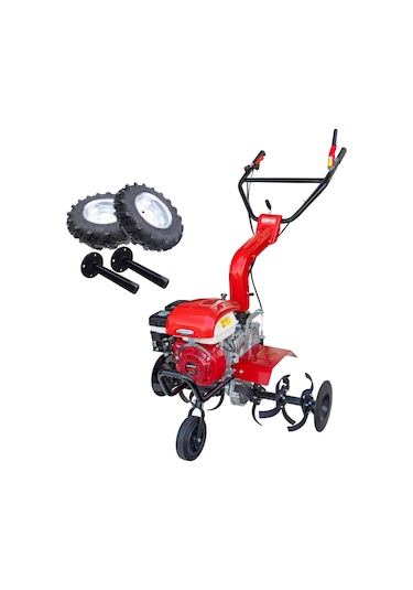 Omega B310T Honda GX200 Motorlu Benzinli Tekerlekli Çapa Makinesi 6.5 Hp