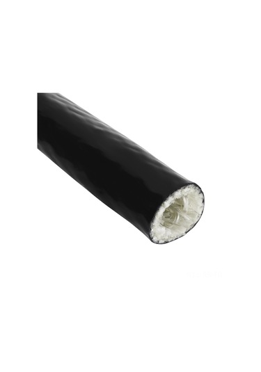 Reedark Siyah Cam Elmaslı Isıya Dayanıklı Koruyucu Kılıf - 19mm Çap X 1m Uzunluk, 1650 C Isı Dayanımı, Hidrolik Hortum Ve Kabloları Korur