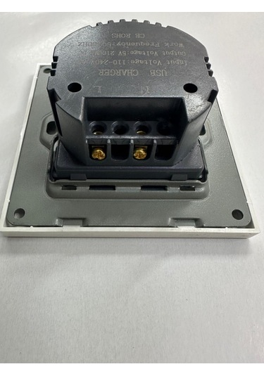 Usb Duvar Prizi 2 Port 220 Volt Usb Çevirici 2 Li Usb Duvar Prizi