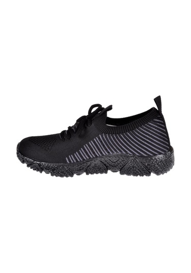 Pullman Triko Hafif Erkek Spor Ayakkabı Sneaker Plm-30504 Siyah Siyah