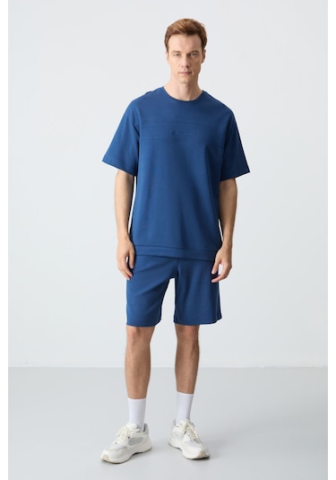Tommy Life Parlament Pamuklu Kalın Yumuşak Dokulu Oversizefit Basic Erkek Şort Takım - 85257 Lacivert Tommy Life Parlament Pamuklu Kalın Yumuşak Dokulu Oversizefit Basic Erkek Şort Takım - 85257 Lacivert