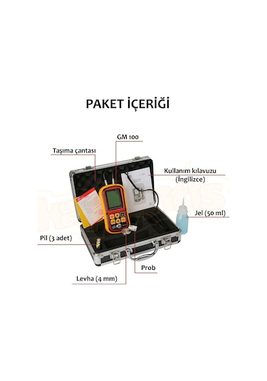 Benetech Gm100 Ultrasonik  Kalınlık Ölçüm Cihazı