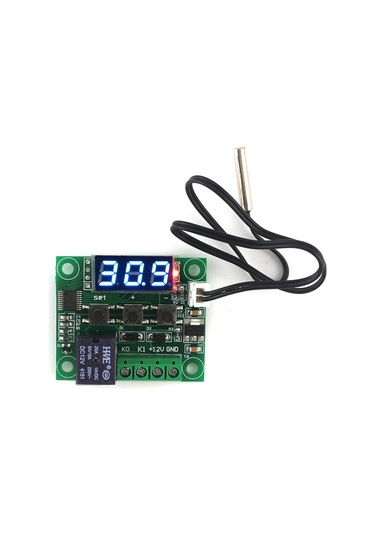 Singree Yüksek Hassasiyetli W1209 Dijital Termostat Modülü - Led Ekranlı Sıcaklık Kontrol Cihazı