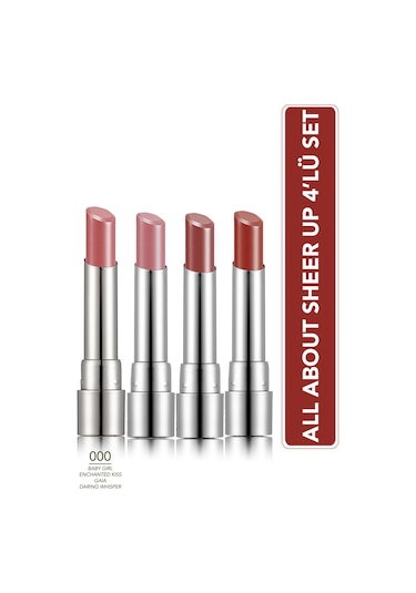 All About Sheer Up 4'lü Makyaj Seti SET183