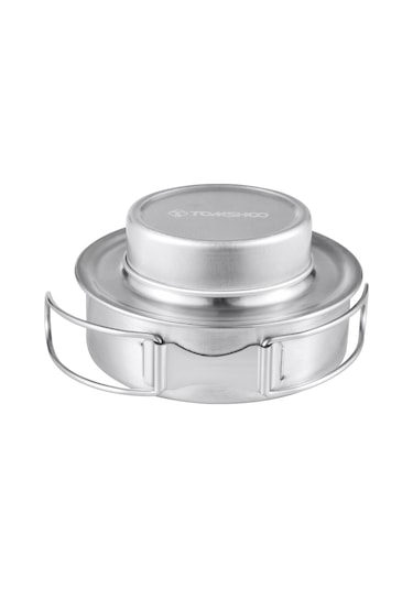 Tomshoo Çapraz Standlı Ve Kapaklı Kamp Alkol Sobası Y27173 Gümüş Gümüş