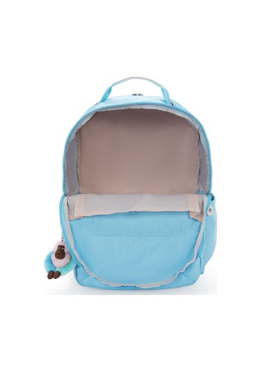 Kipling Seoul College Extra Okul Çantası Sea Blue Met Kı351452d Sea Blue Met