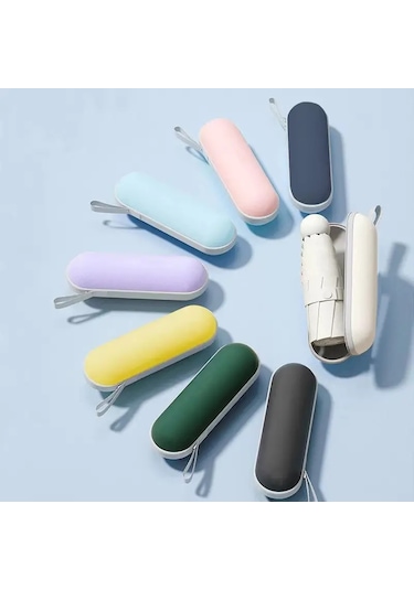 Özel Kılıflı Lacivert Şemsiye Lacivert