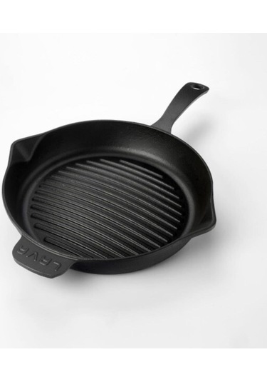 Lava Yuvarlak Saplı Izgara Tava Ç28 Cm Knk Lv Eco Y Gt 28 Knk