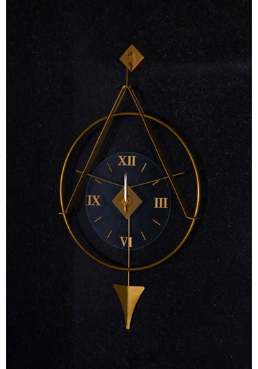 Meridyen Gold Klasik Bablo Premium Duvar Saatleri