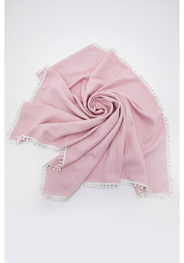 %100 Pamuk Cherry Bebek Battaniyesi Pamuklu Pike 100x120 - Pudra