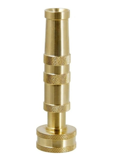 Tongxida 2 Adet Kaliteli Bakır Bahçe Hortumu Uçunağı, 3/4 Ayarı, Akışı Dönerek Regüle Edin, 10 Adet Kauçuk Washer İle Pratik