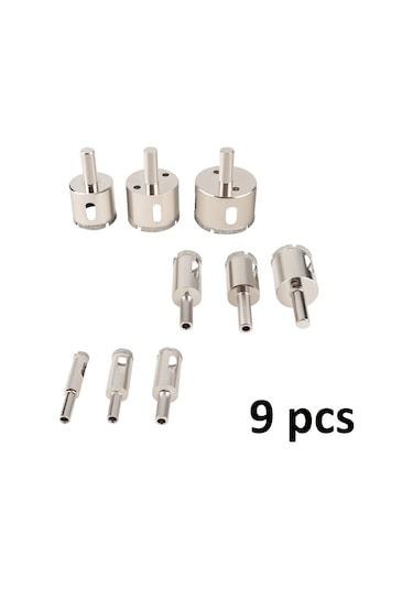 Cam Fayans Mermer Granit Seramik Yuvarlak Delik Delme Panç Seti