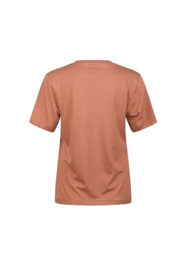 2as Alexa Kadın Bisiklet Yaka T-shırt Kahve