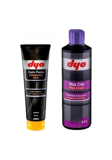 Dyo Kalın Pasta Tüp 400 Gr + Wax 500 Ml Set