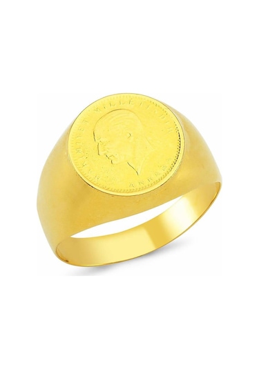 Ata Çeyrek Altınlı Erkek Yüzük