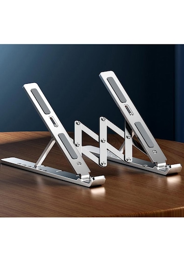 BN16 Metal Kasa Alüminyum Dizüstü Laptop Bilgisayar Standı Katlan